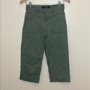 Liverpool Green Cropped Pants